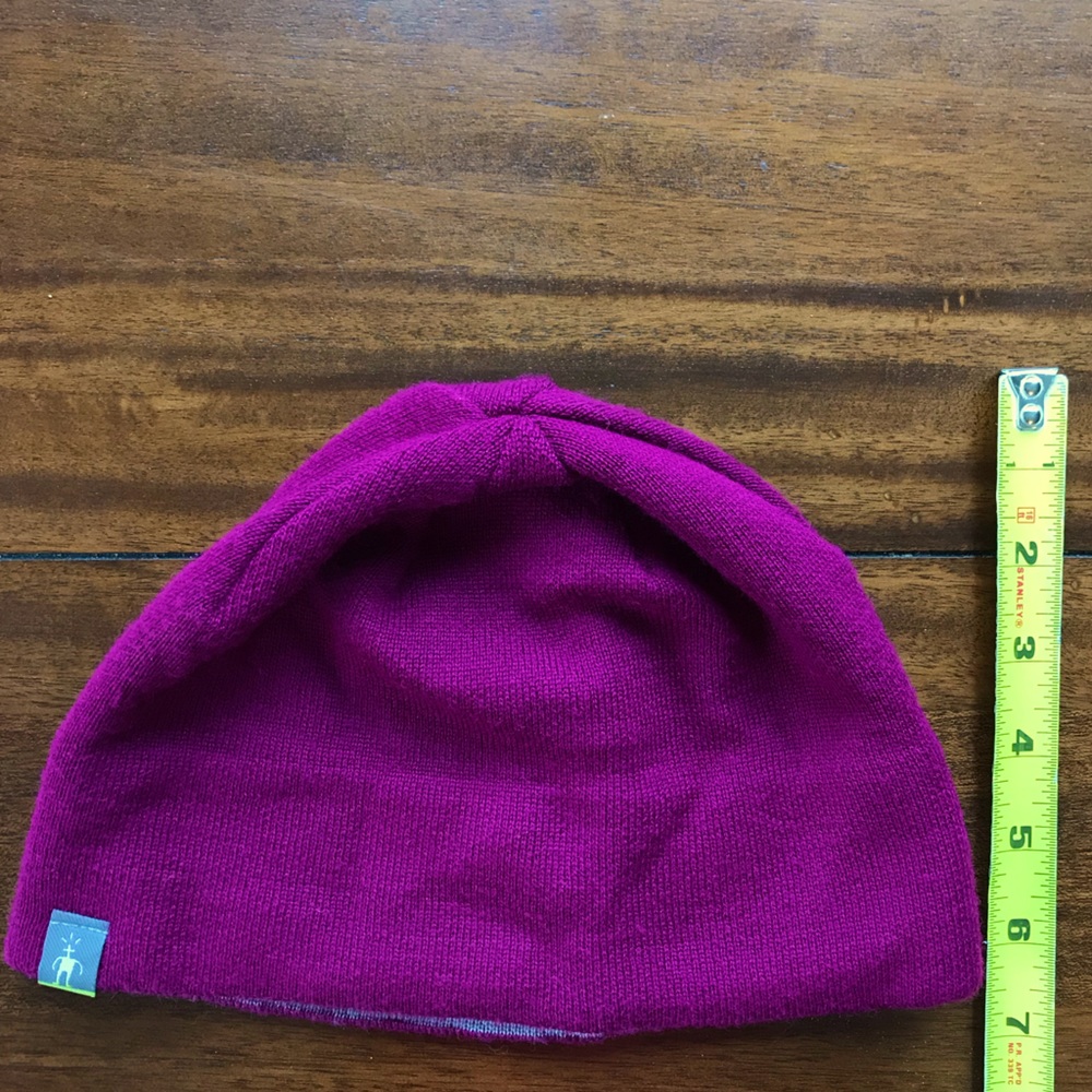 SmartWool Midweight Purple-Raspberry Beanie Hat